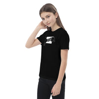 Tiger Teigr Organic Cotton Kids T-shirt Black Welsh