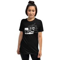 Octopus Octopws Short-Sleeve Unisex T-Shirt Black Welsh