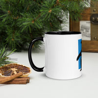 Penguin Pengwin Mug with Colour Inside Welsh