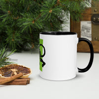 Monkey Mwnci Mug with Colour Inside