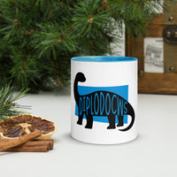 Diplodocus Diplodocws Mug with Colour Inside