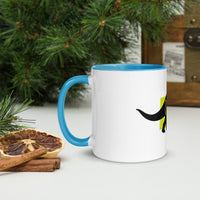 Dinosaur Deinosor Mug with Colour Inside