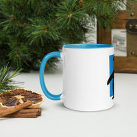 Penguin Pengwin Mug with Colour Inside Welsh