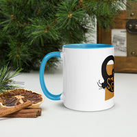 Skink Sginc Mug with Colour Inside Welsh