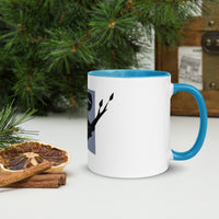 Koala Coala White Mug with Colour Inside