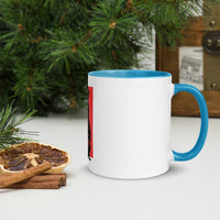 Meerkat Meercat Mug with Colour Inside Welsh