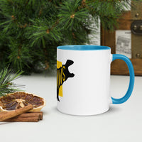 Hippopotamus Hipopotamus Mug with Colour Inside Welsh