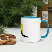 Wallaby Walabi Mug with Colour Inside