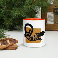 Skink Sginc Mug with Colour Inside Welsh