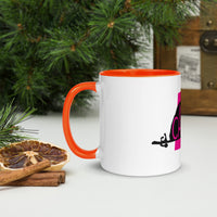 Caravan Carafan White Mug with Colour Inside