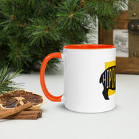 Hippopotamus Hipopotamus Mug with Colour Inside Welsh