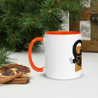Skink Sginc Mug with Colour Inside Welsh