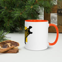 Hippopotamus Hipopotamus Mug with Colour Inside Welsh