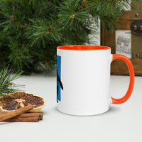 Penguin Pengwin Mug with Colour Inside Welsh