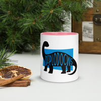 Diplodocus Diplodocws Mug with Colour Inside