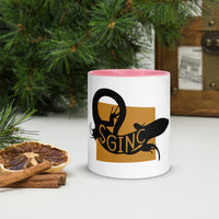 Skink Sginc Mug with Colour Inside Welsh
