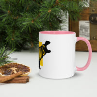 Hippopotamus Hipopotamus Mug with Colour Inside Welsh
