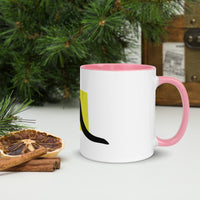 Wallaby Walabi Mug with Colour Inside