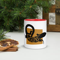 Skink Sginc Mug with Colour Inside Welsh
