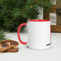 Meerkat Meercat Mug with Colour Inside Welsh