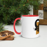 Skink Sginc Mug with Colour Inside Welsh
