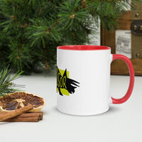 Dinosaur Deinosor Mug with Colour Inside