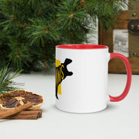 Hippopotamus Hipopotamus Mug with Colour Inside Welsh