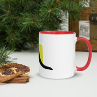 Wallaby Walabi Mug with Colour Inside