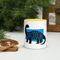 Diplodocus Diplodocws Mug with Colour Inside