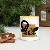 Skink Sginc Mug with Colour Inside Welsh