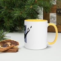 Koala Coala White Mug with Colour Inside