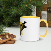 Hippopotamus Hipopotamus Mug with Colour Inside Welsh